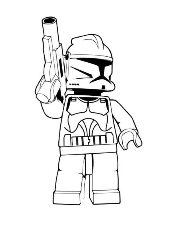 Kids-n-fun.com | Coloring page Lego Star Wars Lego Star Wars